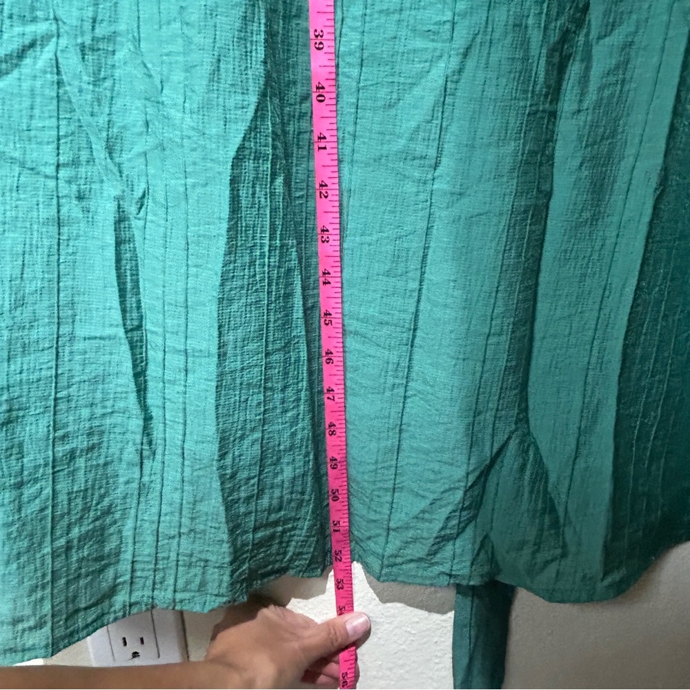 Size 28 Green Maxi DRESS - Picture 8 of 10